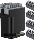 Panda Nozzle Brush Kit With Silicone Wiper For Bambu Lab P1S P1P X1C X1E 3D Printers, showing dual brush heads and silicone wipers