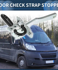 Door Hinge Kit For Peugeot Boxer Mk2 1994-2006 Front Left And Right Replacement with van background