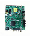 Smart TV Motherboard With WiFi 4 Core, 512MB RAM And 4GB ROM, Replacement Network Board With Remote, Compatible With Select Models, Restores Power On And Screen Display, Overvoltage Protection, Easy Install; green PCB