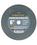 Kick Some Butt With This 6 Inch Bench Grinder Wheel 80 Grit Aluminum Oxide For Sharpening Tools Metal Shaping 3/4 Thick 1/2 Arbor Premium Gear.