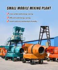 Pro Grade Small Concrete Mixing Plant For Warehouse Floors For Floor Pouring And Ultra Flat Surfaces Eco Friendly Green Construction Flexible Layout Portable Mobile Concrete Mixer For Durable Smooth Warehouse Floors, small mobile mixing plant