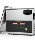 Workhorse Commercial Ultrasonic Cleaner With Heating And Degas Mode Delivers Quiet Efficiency Effortlessly scrubs dirt from jewelry and more.