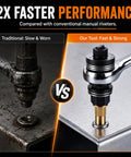 Heavy Carbon Steel Rivet Nut Tool Set M3 M4 M5 M6 M8 comparison of traditional vs modern fastener installer performance.