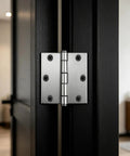 3 Inch Door Hinges Pack Of 12 Brushed Nickel Quiet Heavy Duty Metal Hinges With Soft Close For Hollow Core Doors Rust Resistant