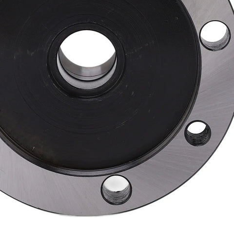 ER25 Collet Chuck 100mm Carbon Steel Tool Holder For CNC Milling Machines And Lathes 0.005 Inch Precision Accuracy Stable Tool Holding For Machinists Pro Grade Workshop Collet Set close-up flange view