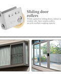 Built Like A Tank Stainless Steel Sliding Door Roller With Silky Smooth Track Guide, ideal for heavy duty glass windows.