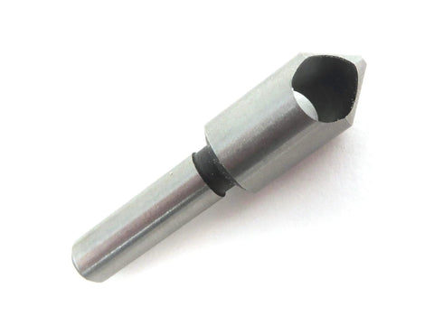 Single Flute Countersink Chamfer Tool 82 Degree for woodworking and DIY projects, shown with a metal finish