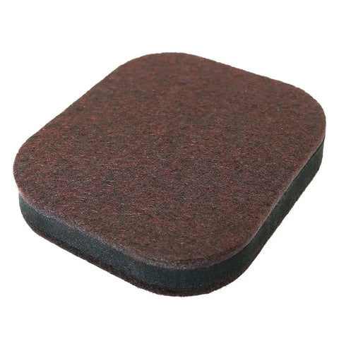 Brown Felt Caster Cup Floor Protectors 5 Pack For Furniture And Chairs No Slip Cushions To Keep Scratches Away And Cut Noise Durable EVA Base