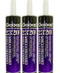 Tough As Nails White Gutter Sealant 3 Pack Heavy Duty Roof Caulk with flexible tri polymer formula for weatherproofing.