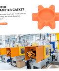 Flexible Rubber Spider Insert For Plum Jaw Couplings Elastic Shock Absorption Pad with industrial machinery