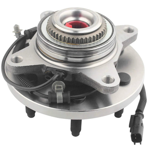 Front Wheel Bearing And Hub Assembly Fits Ford F150 Expedition And Lincoln Navigator 2011 2012 2013 2014 4WD 4x4 6 Lug ABS Sensor Replacement For Smooth Quiet Ride And Low Runout