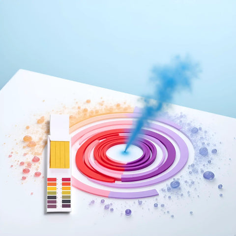 80 Strips Professional Litmus pH Paper For Water Soil Cosmetics And Solutions 1 To 14 pH Range Easy To Read Lab Consumables