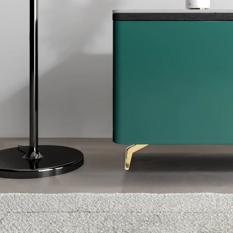 Heavy Duty Iron Furniture Feet For Beds And TV Cabinets Stable Golden Metal Legs With Oblique Cone Design Extend The Life Of Home And Office Furniture