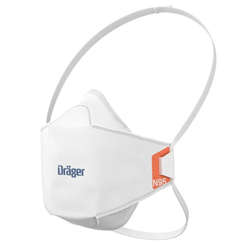 N95 Respirator Mask Size Small For Construction DIY And Home Improvement, NIOSH Approved Filters 95 Percent Of Airborne Particles, front view