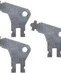 Image of Three Pack GP Compatible Dispenser Keys for Commercial Paper Towel, Toilet Paper, and Soap Dispensers, Fits GP Units