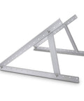 Adjustable Solar Panel Tilt Mount Brackets Kit Folding Tilt Legs For 100 Watt 150 Watt 200 Watt Panels Off Grid RV Roof Boat 27 Inch Width