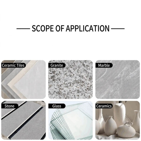 Top Tier 8Pc Diamond Tile Hole Saw Kit With Grout Bit And M14 Adapter For Stone, Tile, Brick Drilling On Angle Grinder Or Power Drill For Tough Home Renovation Jobs This Set Cuts Like A Dream And Never Gets Dull scope of application for ceramic tile, granite, marble, stone, glass