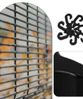 Wire Cage Door Clips For Pet Crates And Animal Gates Sturdy Latches And Quick Installation 40 Pack close-up view