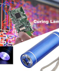 UV light and circuit board from Pro Level Solder Flux Paste Kit For DIY PCB Repair And BGA Welding, Anti Short Circuit Oil Flux
