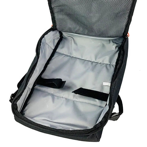 Open view of Cruise Reg Dive Equipment Bag With A Spacious 9.4L Main Compartment, showing interior mesh pocket and straps for gear.