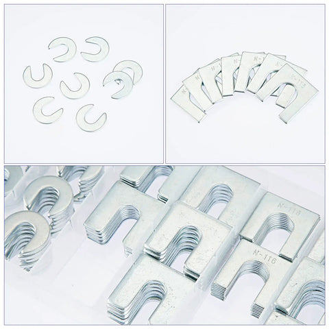 Auto Body Shim Kit With 140 Piece Universal Alignment Shims Set For Car Body Adjustments And Wedge Spacers