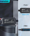 Smooth Operator Buck Converter Step Down Voltage Regulator Transforms 11 To 32V Directly To 7.5V At 3 Amps Plug And Play Power Module dimensions view