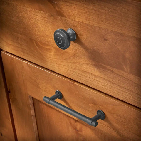 10 Pack Cabinet Handles 4 Inch Hole Center Pulls Soft Iron Hardware For Kitchen Cabinets Drawers Dressers And Furniture Built Tough