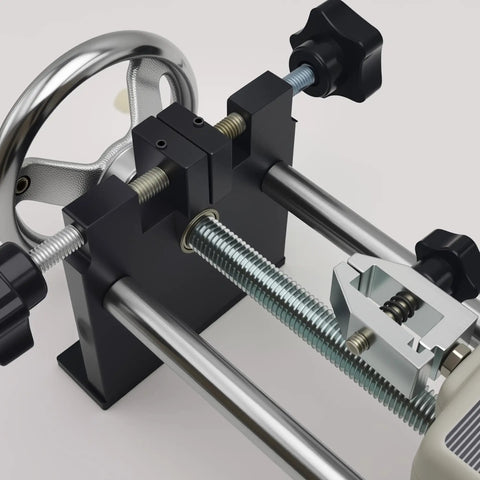 Beefy Push Pull Force Testing Fixture With 3mm Clamp And 500N Load Capacity VI001 Model Smart Test Jig For Tensile Break Insertion And Extraction Scenarios 1 Piece, metal clamp