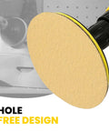 Heavy Duty 6 Inch Hook And Loop Sanding Discs Set Of 30 With Premium Aluminum Oxide Paper, hole-free design, ideal for wood and auto projects.