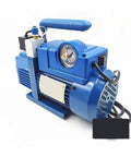 Heavy Duty Sewage And Vacuum Pump Providing 3.6 Cubic Meter Per Hour Suction With An Amped Up 180 Watt Motor side view showcasing the pressure gauge.