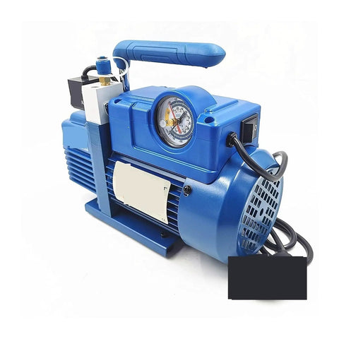 Heavy Duty Sewage And Vacuum Pump Providing 3.6 Cubic Meter Per Hour Suction With An Amped Up 180 Watt Motor side view showcasing the pressure gauge.
