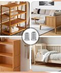Built Tough Wood Threaded Insert Socket Bolts With Hex Wrench For No Sweat Pre Drilled Frame Assembly And Smooth Decorative Panel Hardware Quick Swap Setup showcased with furniture.