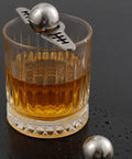 Coffee Ice Sphere Maker Stainless Steel Ball Mold Reusable Ice Sphere For Cold Brew Iced Coffee And Lattes Barista Grade Tool
