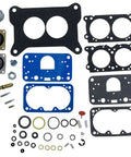 Holley Carburetor Rebuild Kit For 2 Barrel 2300 0 80350 4412S R4412 R9011 With High Flow Needle Seats Gaskets And Reusable Bowl Screws