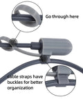 V4 Silicone Cable Caps For Mini Satellite Cable Ends Protective Plug Caps That Snap Tight For Router And Antenna Dustproof