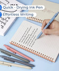 All-In-One Cute Spiral Notebook Set For Women And Bible Journal Lovers, Includes 3 A5 Spiral Notebooks, Gel Pens, Writing Example