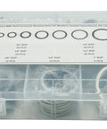 Oil Washer And Gasket Kit 160Pcs With Seven Sizes Dowty Self Centered Bonded Seal Washers In Plastic Box