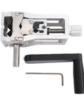 Rock Solid Manual Electric Drill Driven Wire Stripper Machine with heavy-duty aluminum alloy build and detachable hand crank.