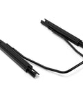 Universal Seat Sliders and Mounting Track Kit with Dual Locking Rails for Most Aftermarket Seats, heavy duty steel, black coating.