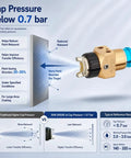 Heavy Duty Automatic Spray Gun With 1.2Mm Nozzle And Pressure Feed System Featuring Low Pressure Mp Atomization For Robotic Arm Integration spraying paint with reduced rebound and high transfer efficiency.