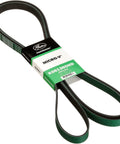 FleetRunner K061360HD Micro-V Serpentine Drive Belt for extreme-temp, heavy-duty use with green overcord.