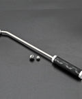 Pro Grade Saxophone And Wind Instrument Dent Repair Kit With Metal Ball Set And Long Rod, Perfect For Curved Necks, Works On Saxophones, Trumpets, French Horns And More, Smooth Finish Maintenance Tools, chrome rod and metal balls