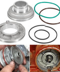 High Performance Corvette Servo Piston Kit Upgrade For TH700R4 4L60 4L60E 4L65E 2 to 4 band parts displayed with seals