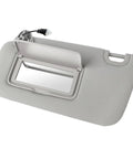Sun Visor Pair Set For Nissan Sentra 2013 2019 Driver And Passenger Side Grey Replacement With 2 Retainer Clips Non Illuminated