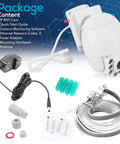 Outdoor PTZ IP Security Cam With 4x Optical Zoom Starlight Night Vision 1080p HD Wireless WiFi Video Surveillance components