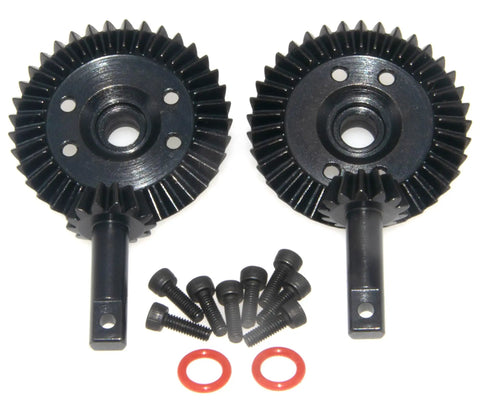 Traxxas E-Revo Diff Spiral Bevel Ring Gear Kit For 1/10 Summit RC Car Steel Front And Rear Differential Upgrade 5379X