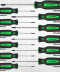 Magnetic Torx Screwdriver Set, 13 Pieces T5 To T40, Chrome Vanadium Steel, displayed on white background