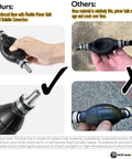 Comparison of Three Eighth Inch Nylon Braided Marine Fuel Line Assembly With Primer Bulb And Stainless Clamps against competitor