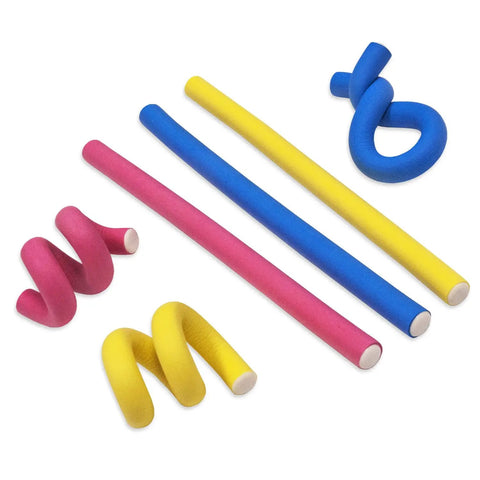 Keep Cords Neat And Tidy With 7 Inch Flexi Ties Cable Wraps Multi Color Yellow Pink Blue 12 Count Great For Home Theater Computer Gear