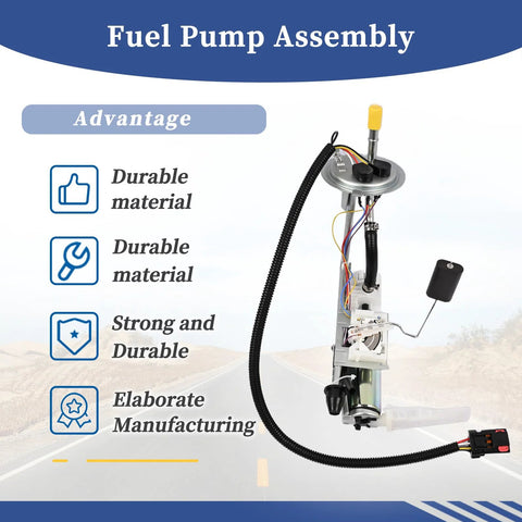 Fuel Pump Assembly For Jeep Cherokee XJ 1996 2.5L And 4.0L Engines Replacement 5003869AA 5003869 OE Grade Drop-In Fit displayed
